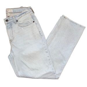 Abercrombie & Fitch Jeans Womens 27 The 90s Straight Ultra High Rise Curve Love